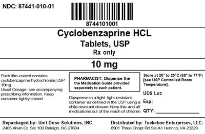 87441-010-01 Label (87441 010 01 Label)
